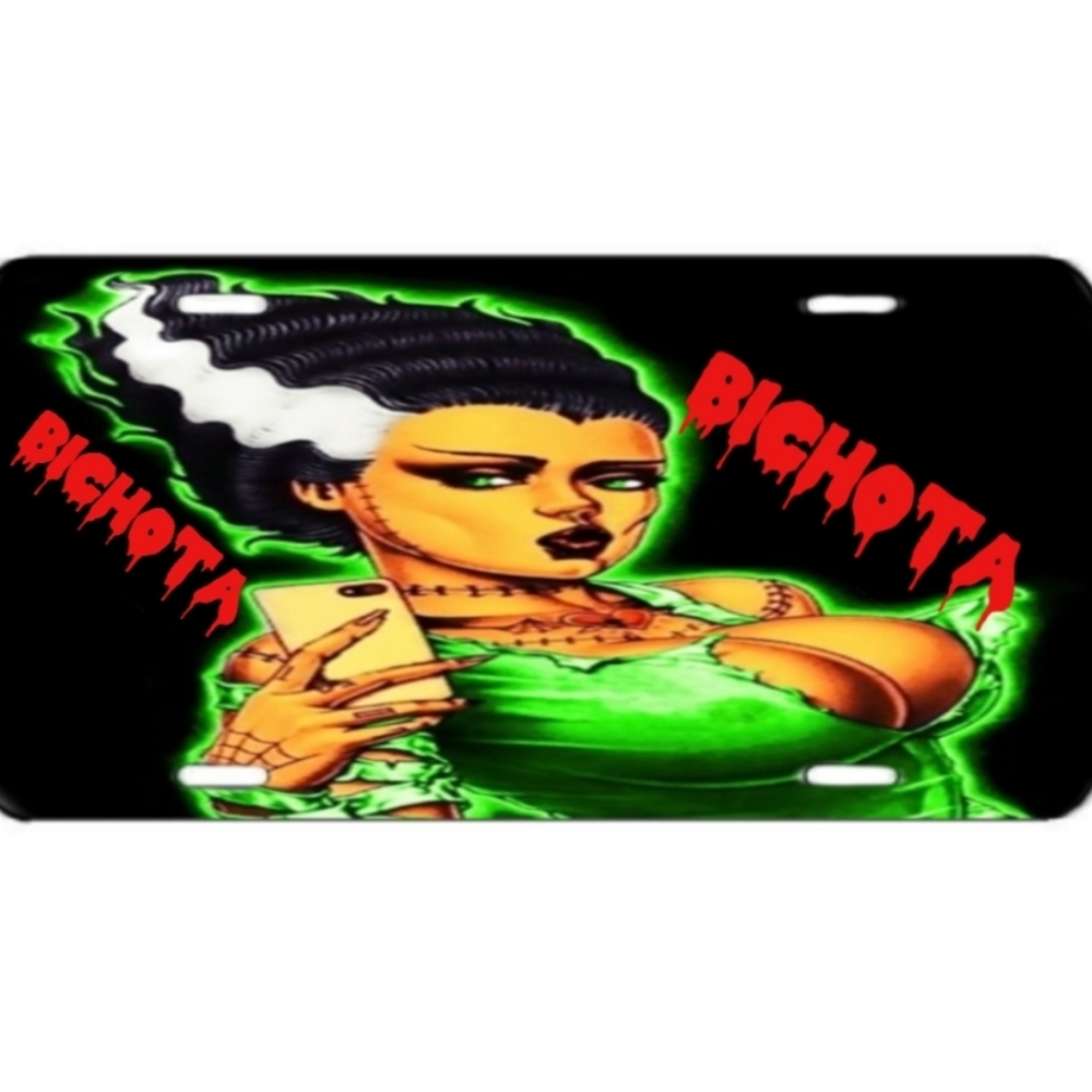 Bichota license plate